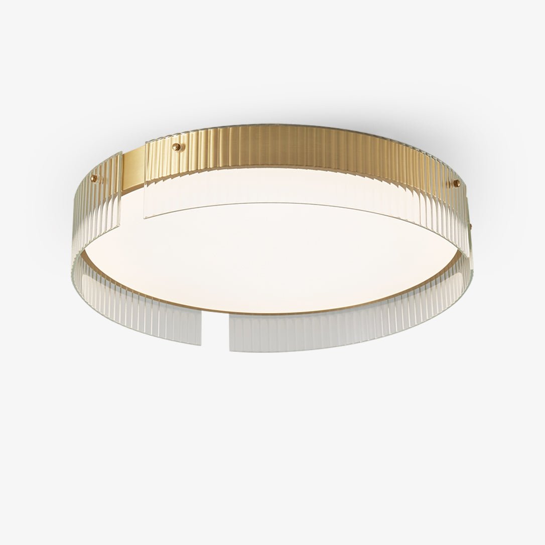 Ovenaris Modern Minimalist Brass Ceiling Light - Letslighting
