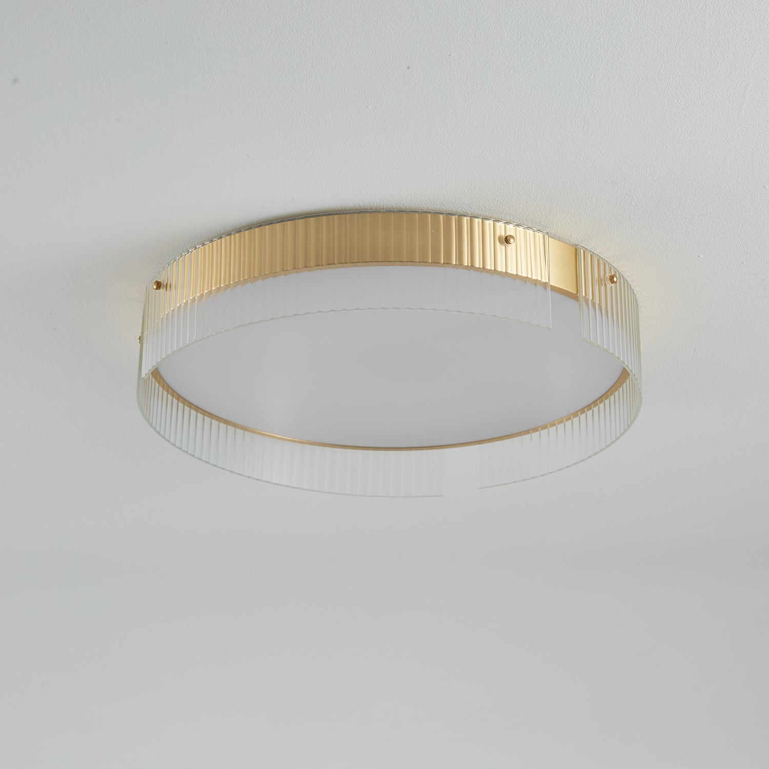 Ovenaris Modern Minimalist Brass Ceiling Light - Letslighting