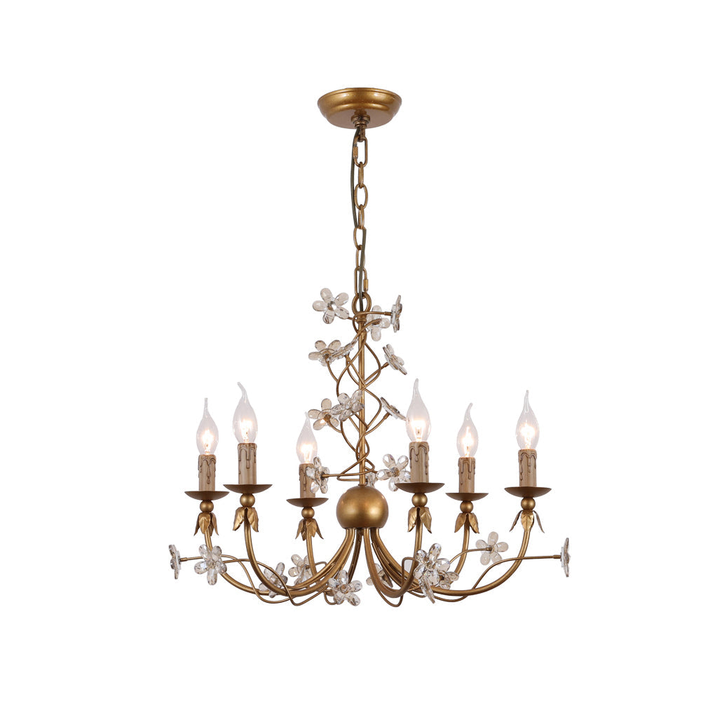 Ornuvyu Postmodern Luxury Clear Crystal Chandelier - Letslighting