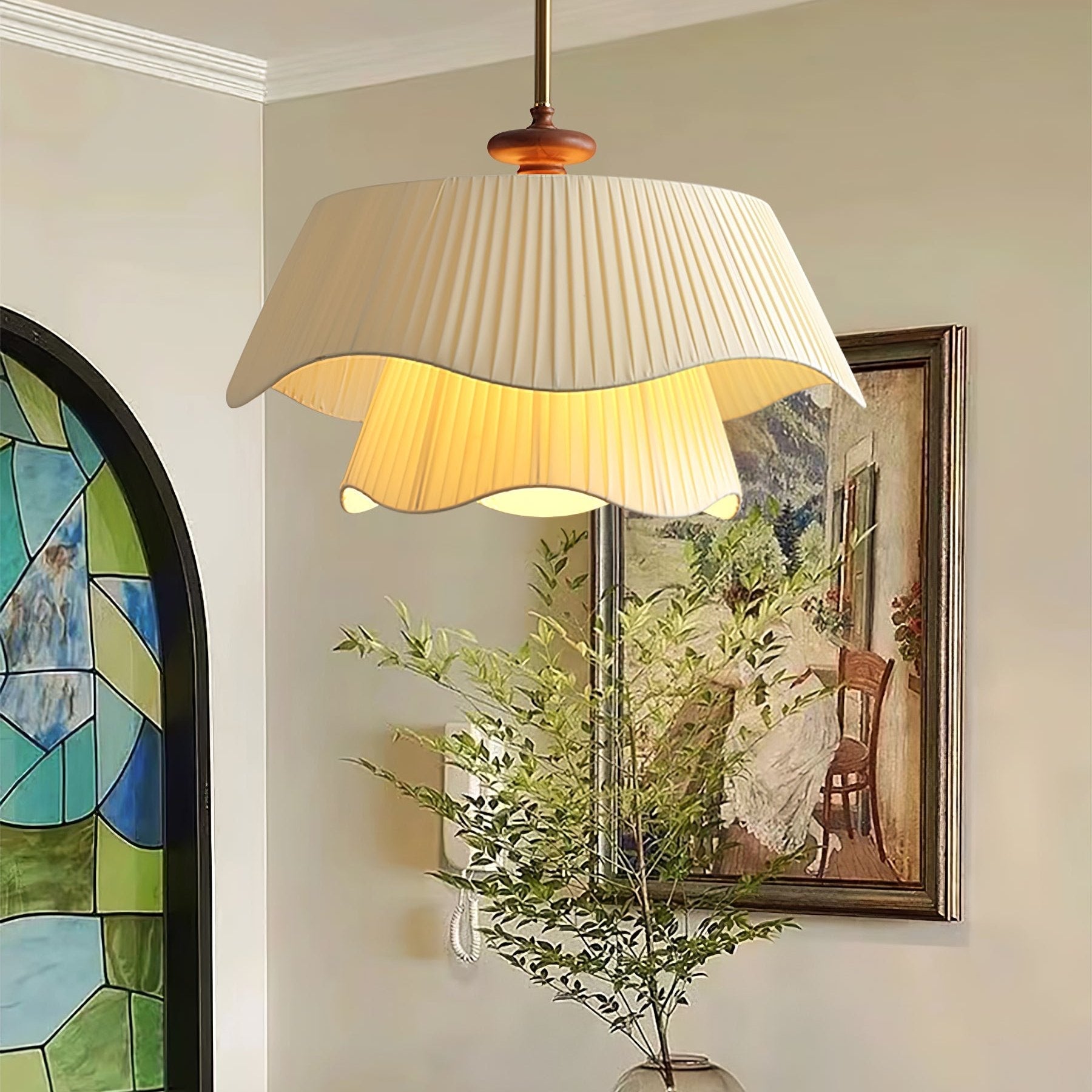Aphais Premium Elegance Wood Pendant Lamp - Letslighting
