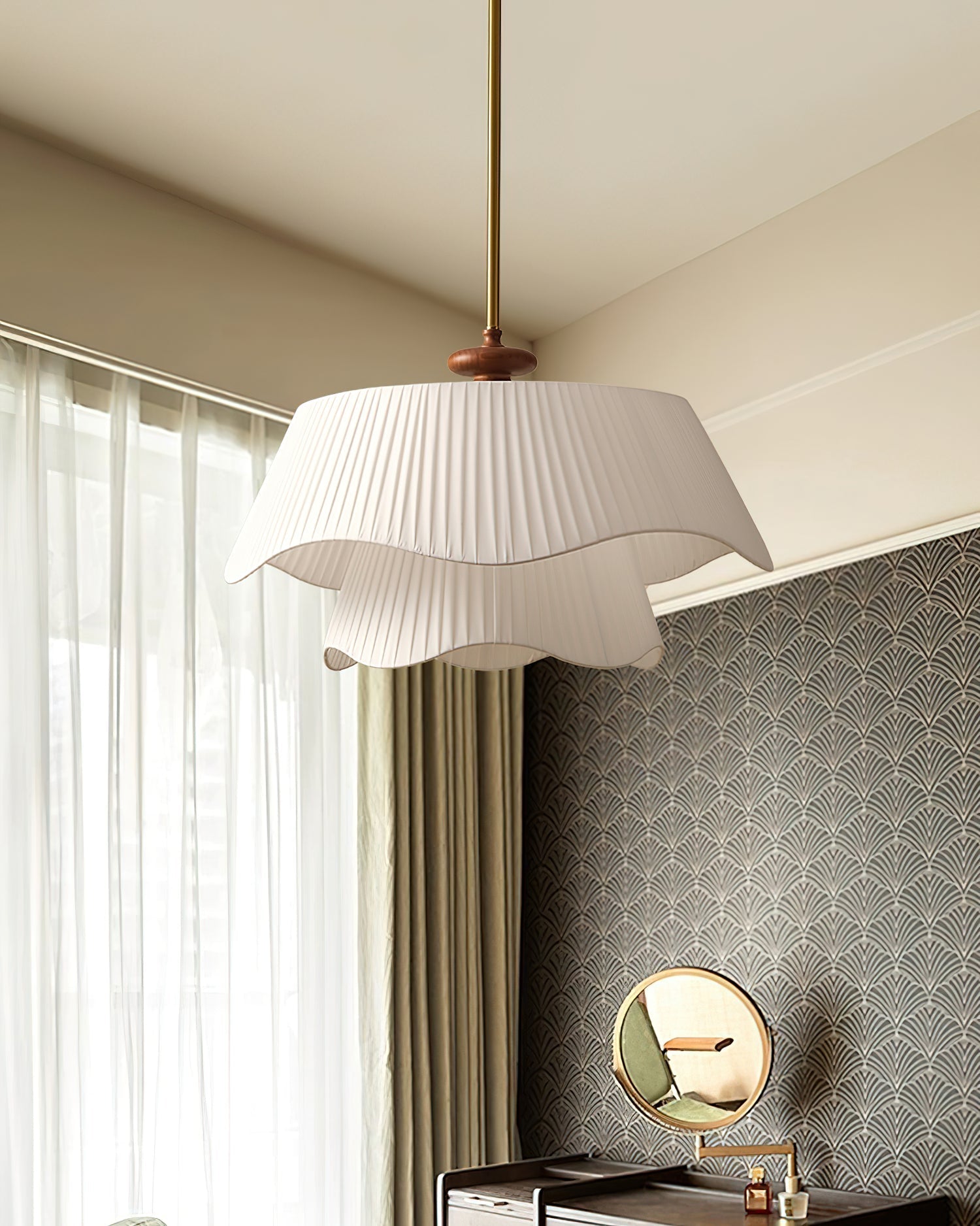 Aphais Premium Elegance Wood Pendant Lamp - Letslighting