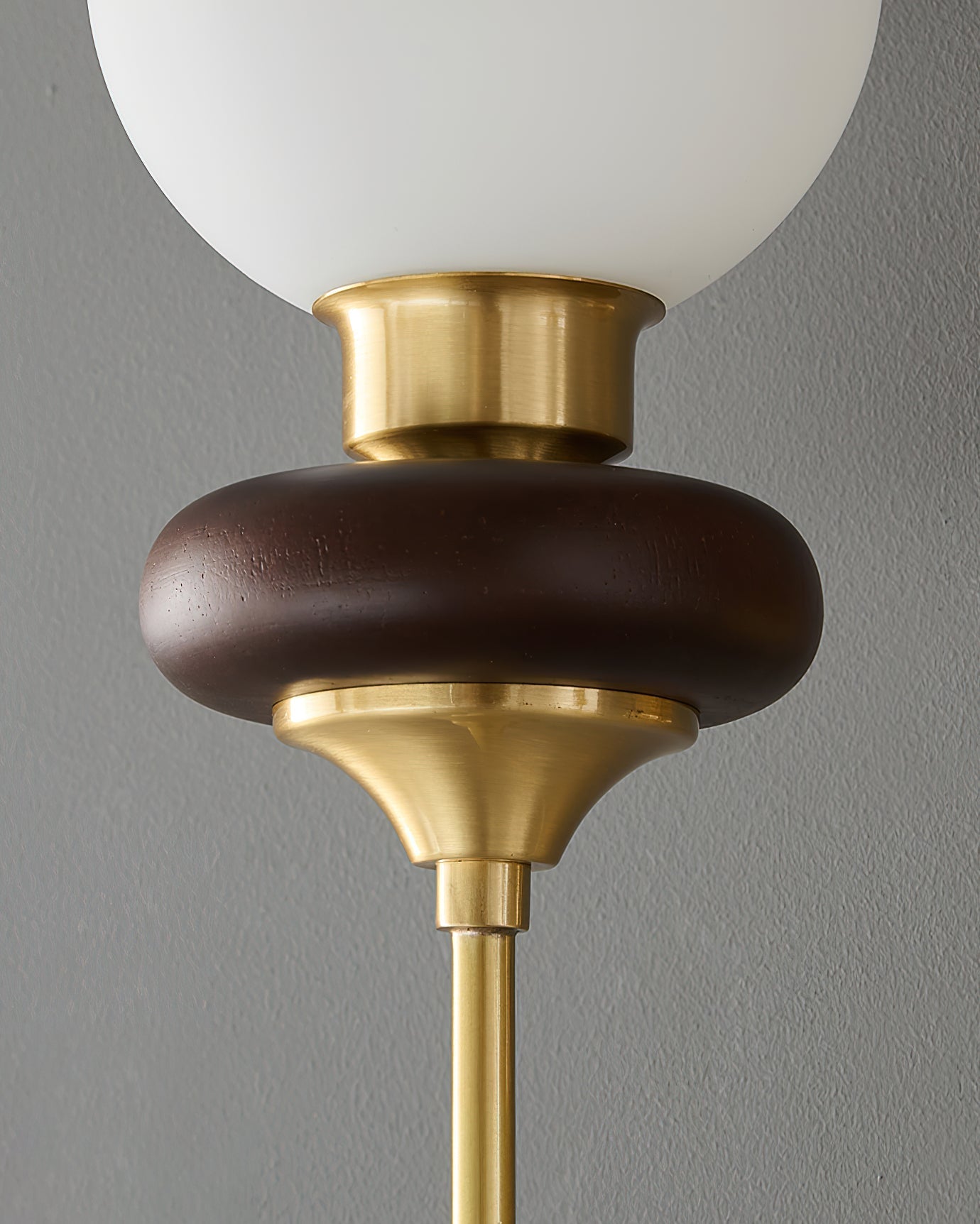 Perry Wall Lamp Premium Nordic Art Walnut Glass - Letslighting