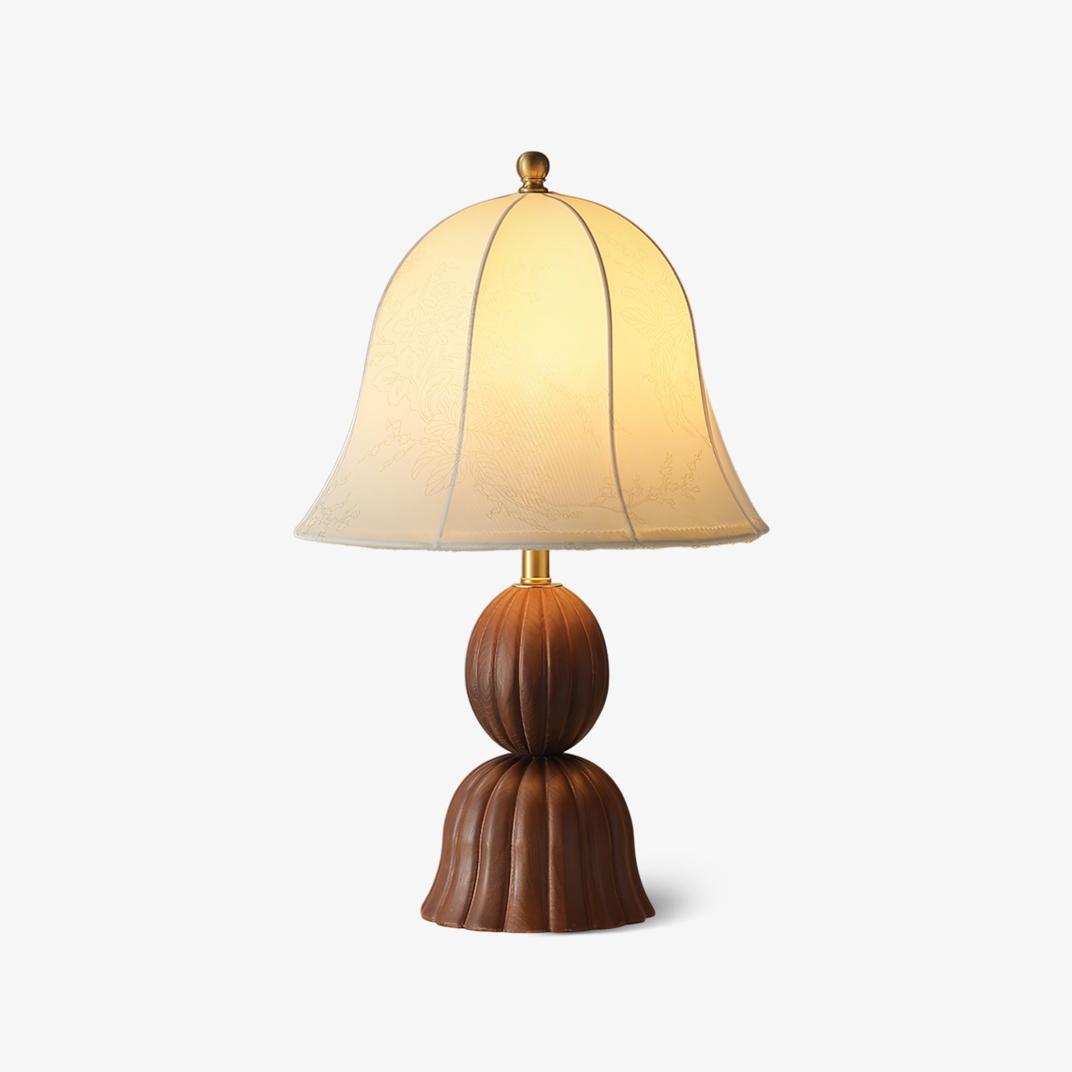Velanse Fabric Wood Vintage Table Lamp - Letslighting