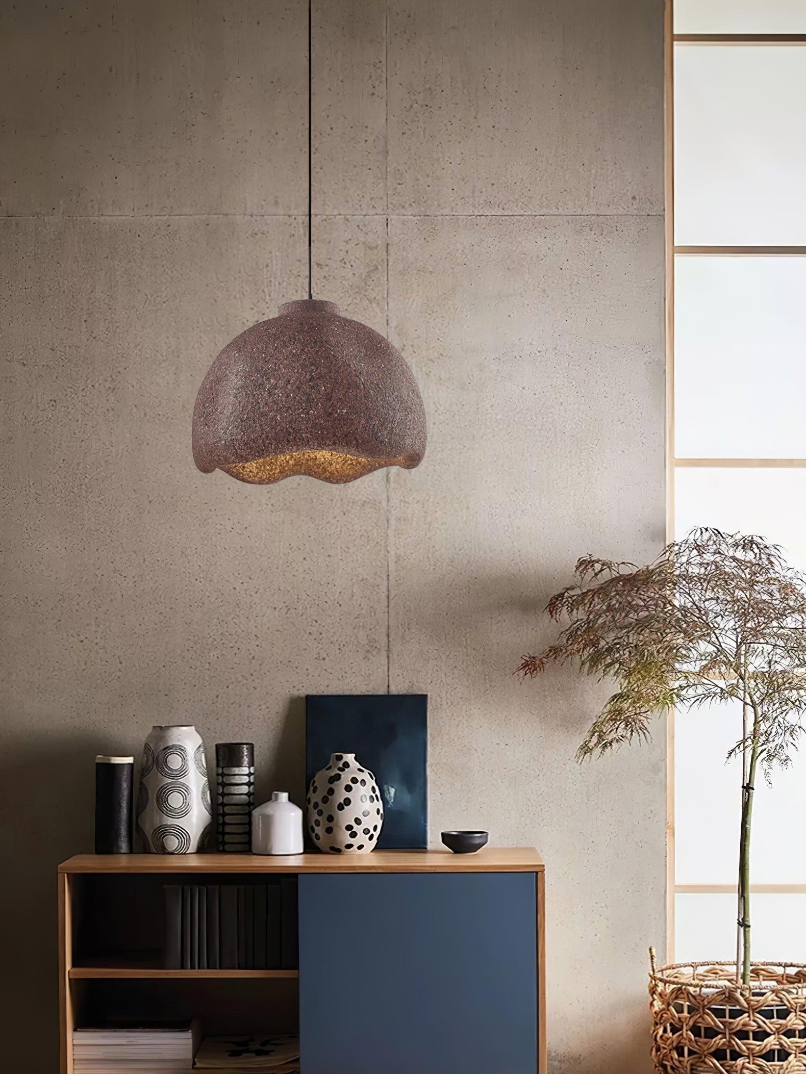Icarila Modern Minimalist Speckled Plastic Pendant Lamp - Letslighting