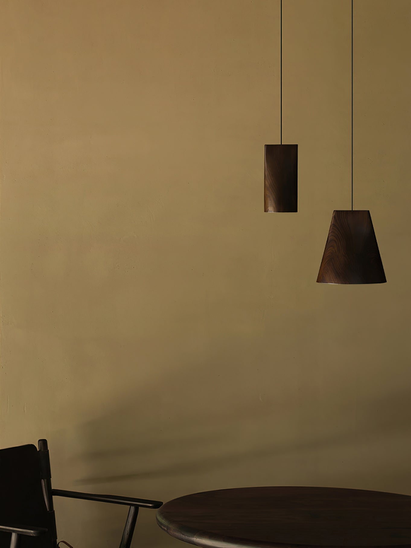 Ivarara Asymmetrical Wood Pendant Light - Letslighting