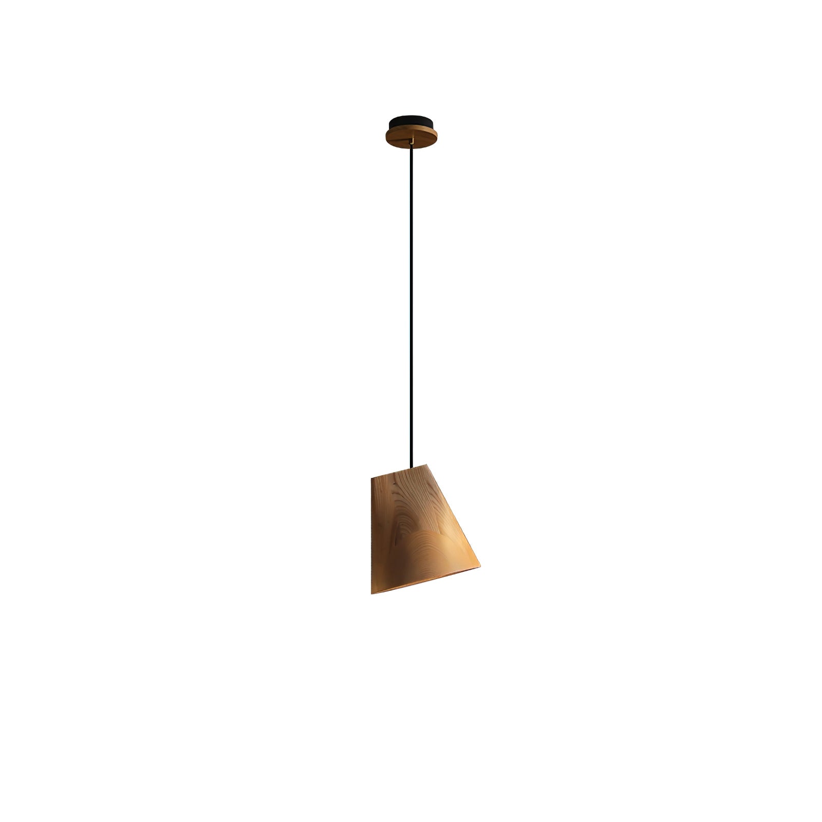Ivarara Asymmetrical Wood Pendant Light - Letslighting