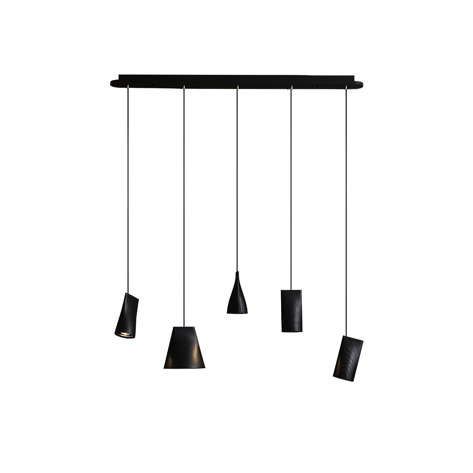 Ivarara Asymmetrical Wood Pendant Light - Letslighting