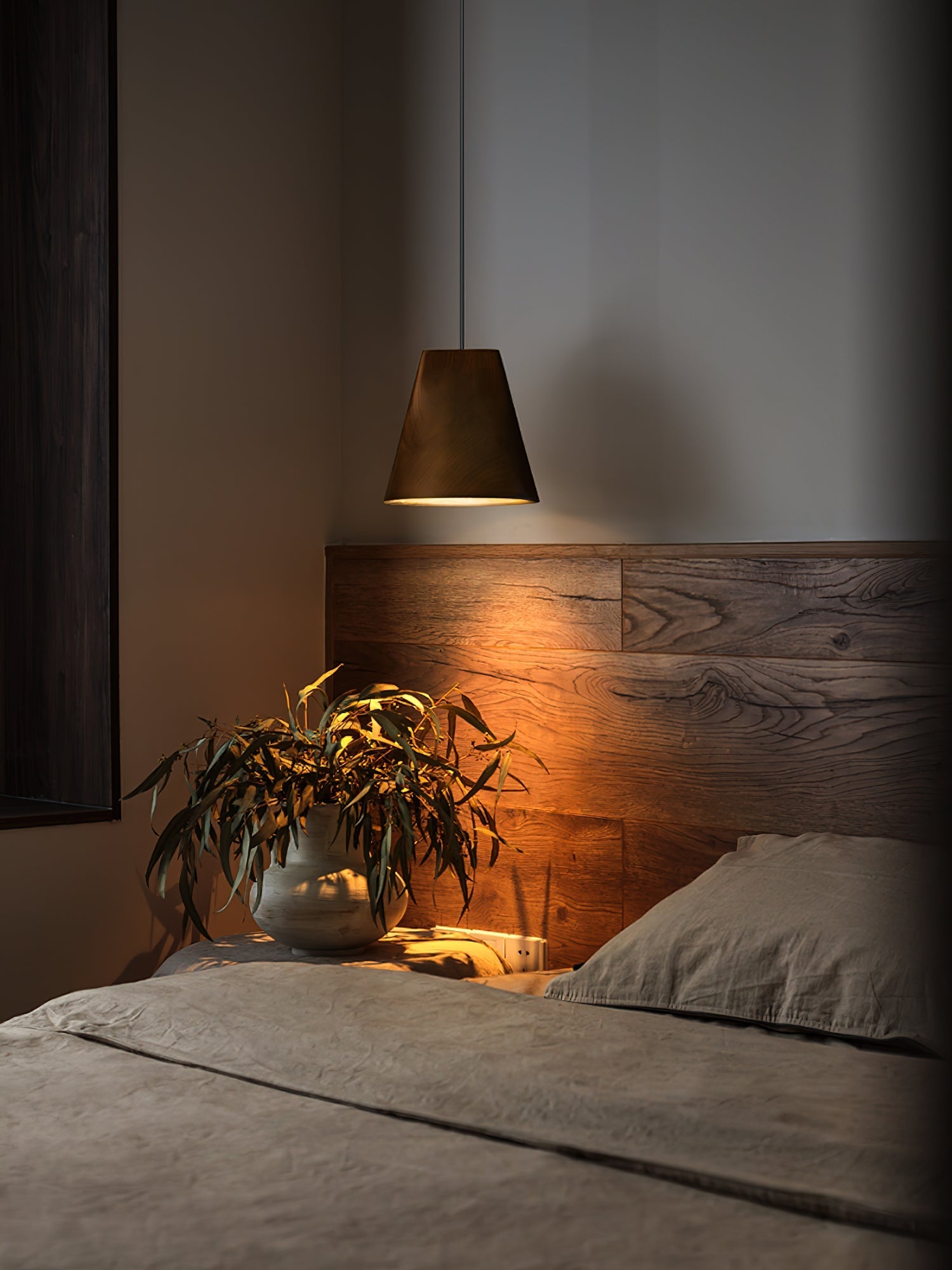 Ivarara Asymmetrical Wood Pendant Light - Letslighting