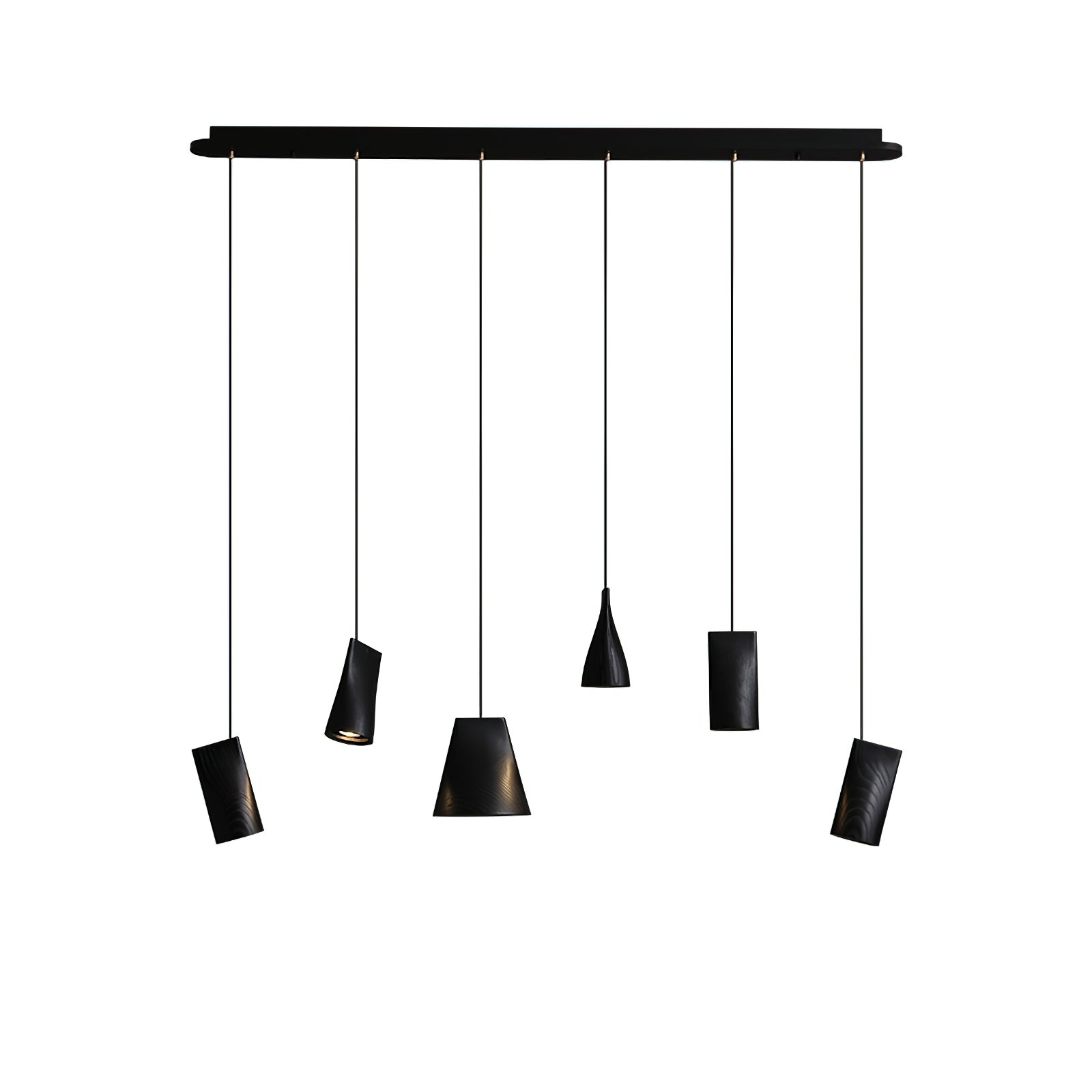 Ivarara Asymmetrical Wood Pendant Light - Letslighting