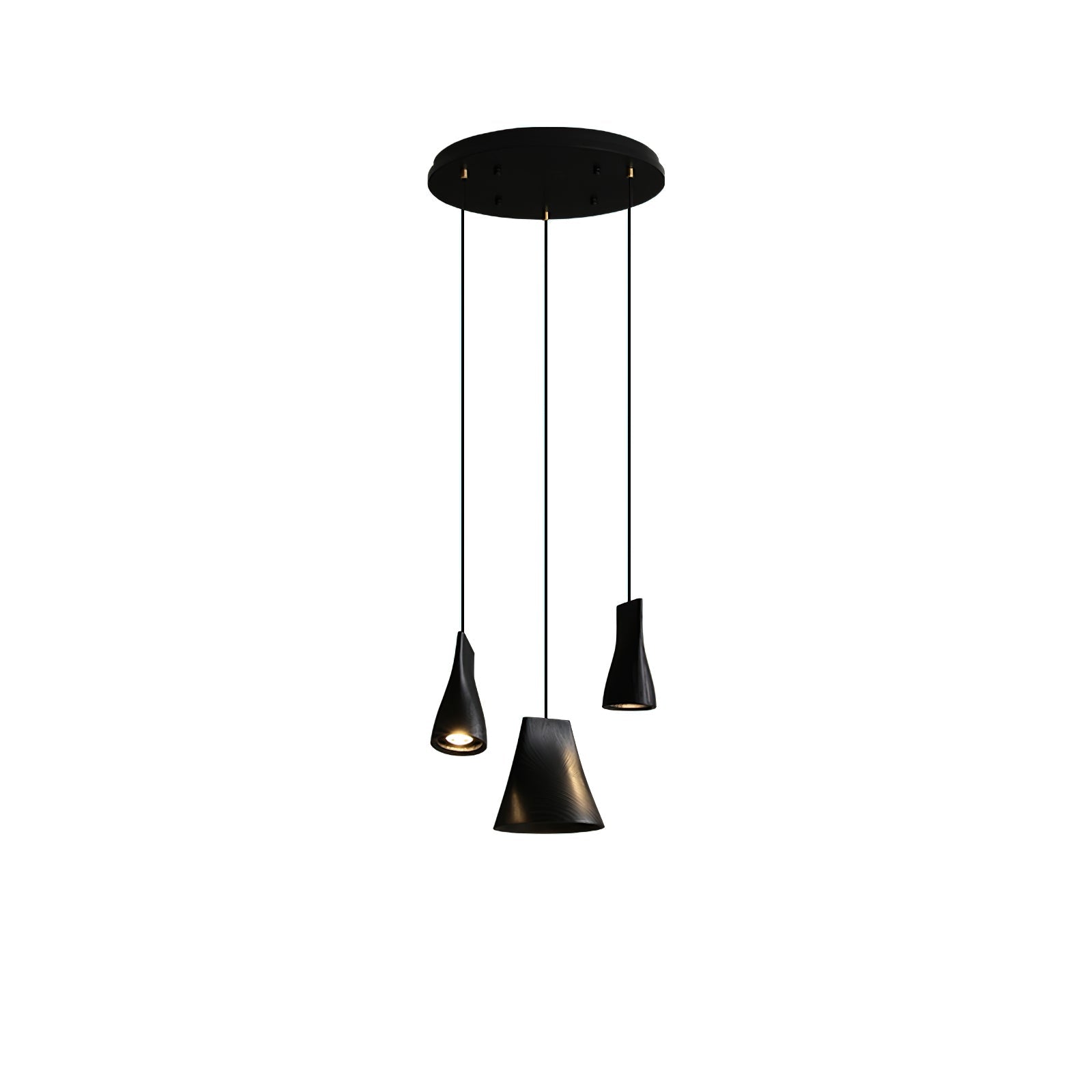 Ivarara Asymmetrical Wood Pendant Light - Letslighting