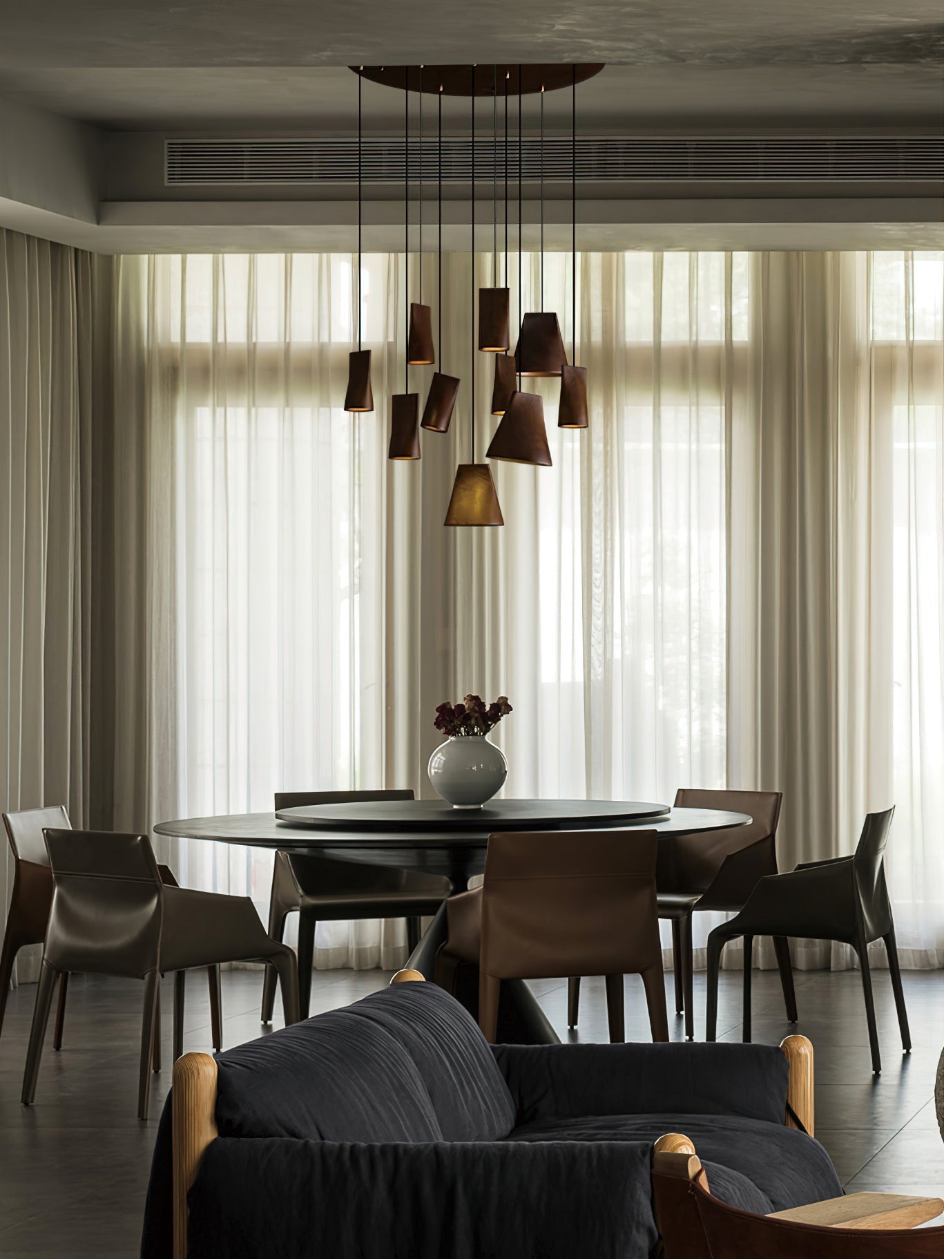 Ivarara Asymmetrical Wood Pendant Light - Letslighting