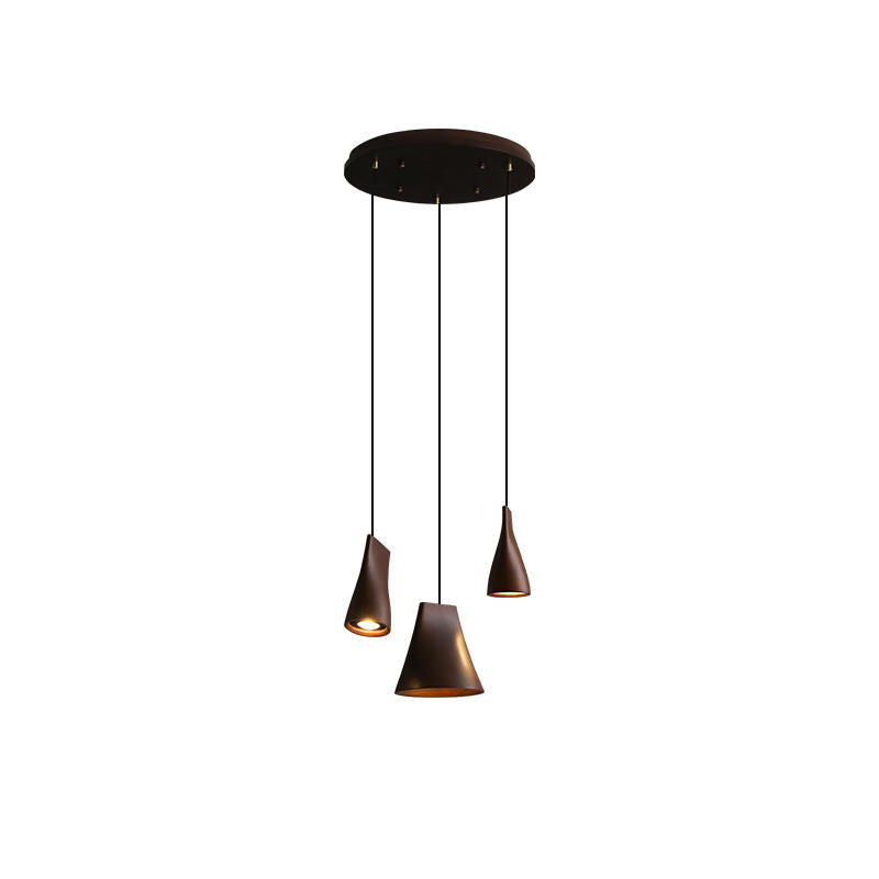 Ivarara Asymmetrical Wood Pendant Light - Letslighting