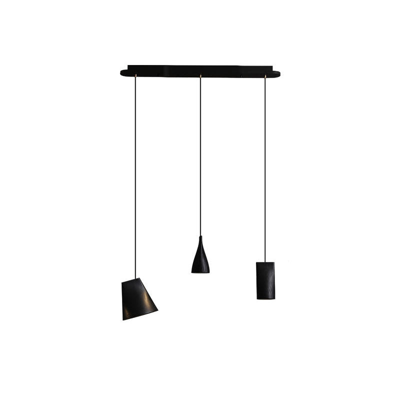 Ivarara Asymmetrical Wood Pendant Light - Letslighting