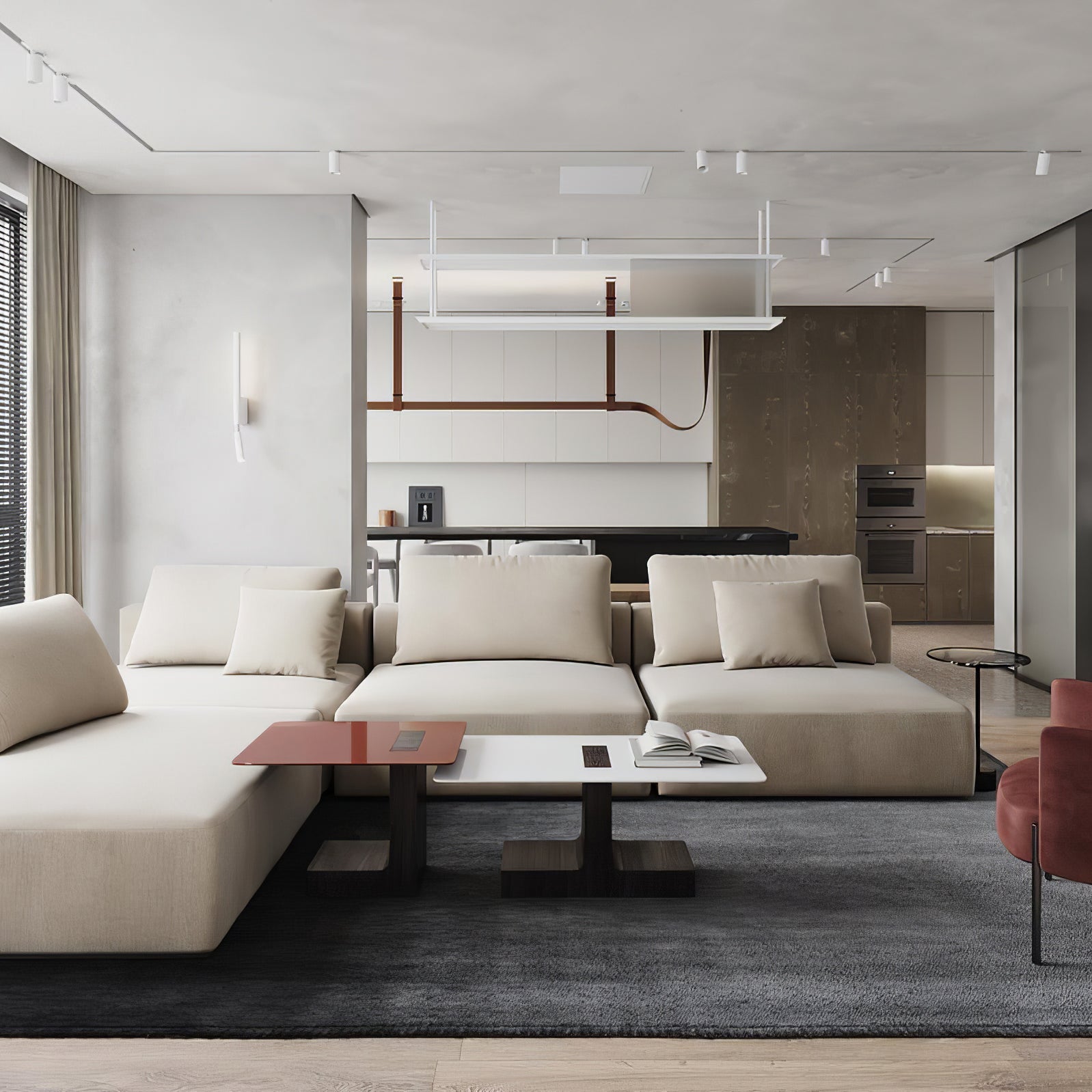 Arcadia Modern Leather Pendant Lamp - Letslighting