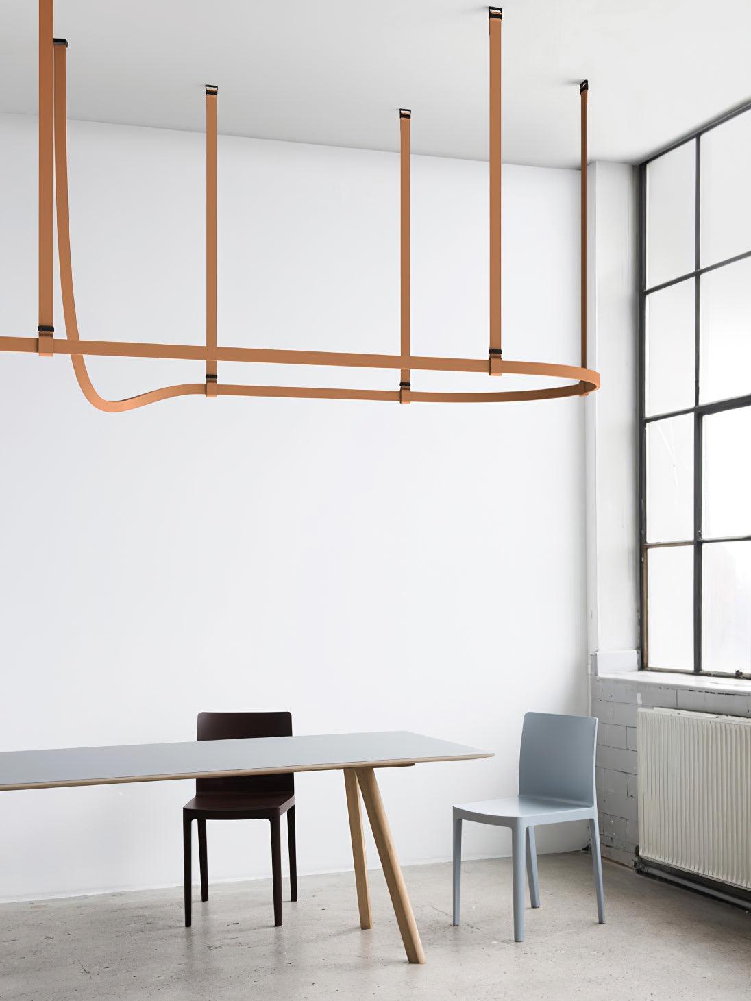 Arcadia Modern Leather Pendant Lamp - Letslighting