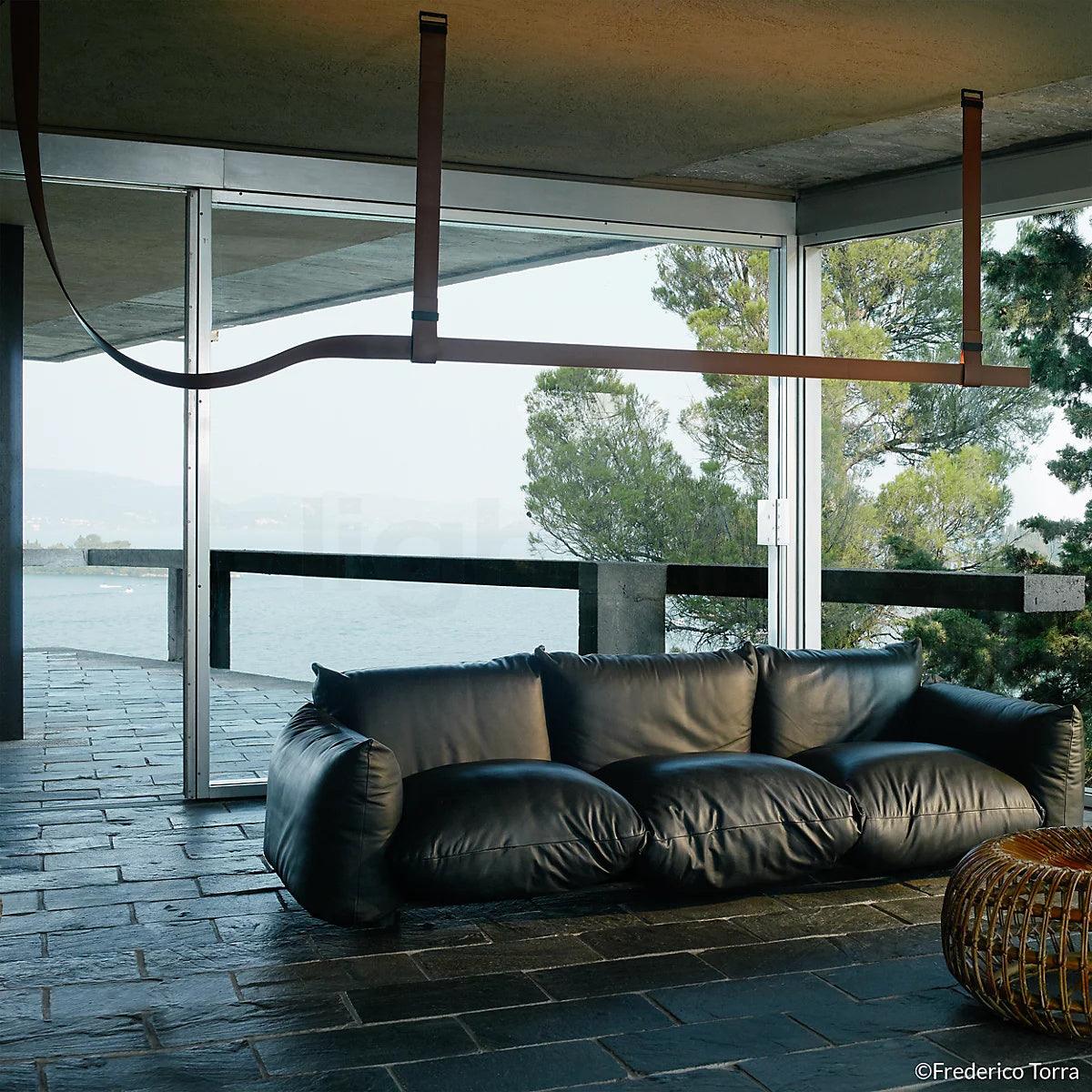Arcadia Modern Leather Pendant Lamp - Letslighting