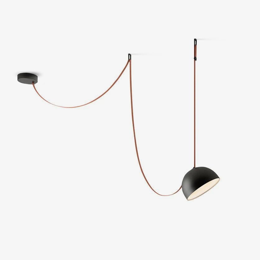 Cog Modern Minimalist Combination Leather Pendant Light - Letslighting