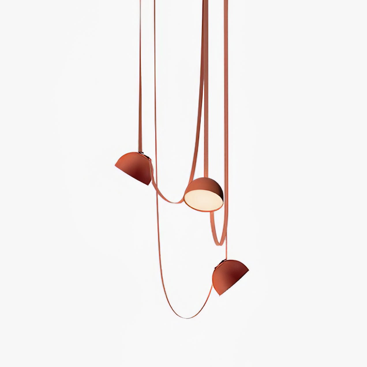 Cog Modern Minimalist Combination Leather Pendant Light - Letslighting