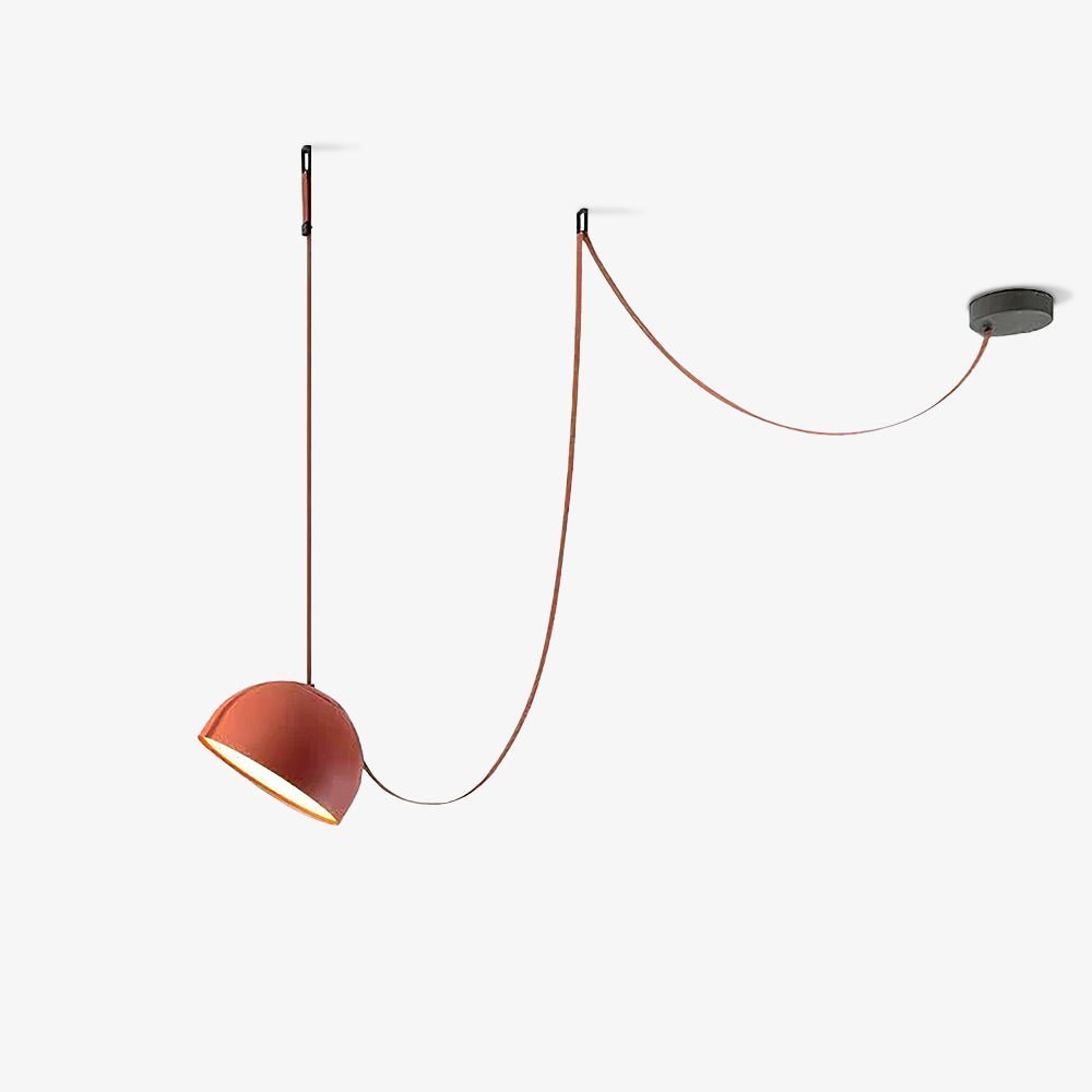 Cog Modern Minimalist Combination Leather Pendant Light - Letslighting