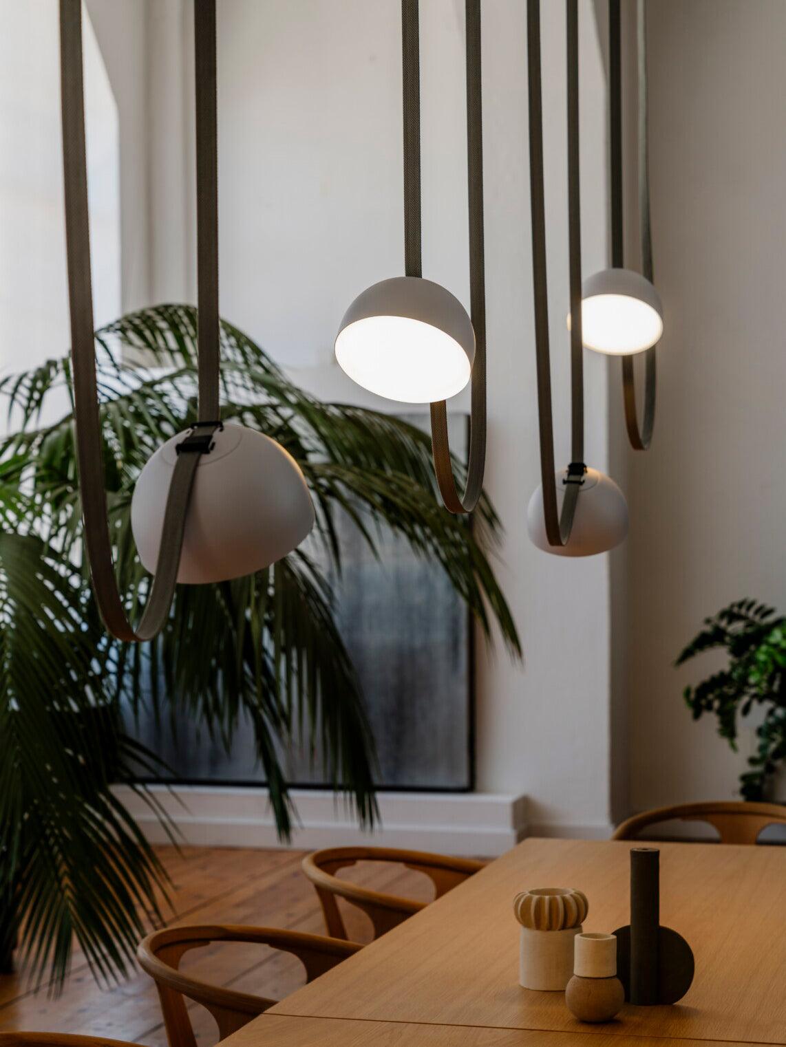 Cog Modern Minimalist Combination Leather Pendant Light - Letslighting