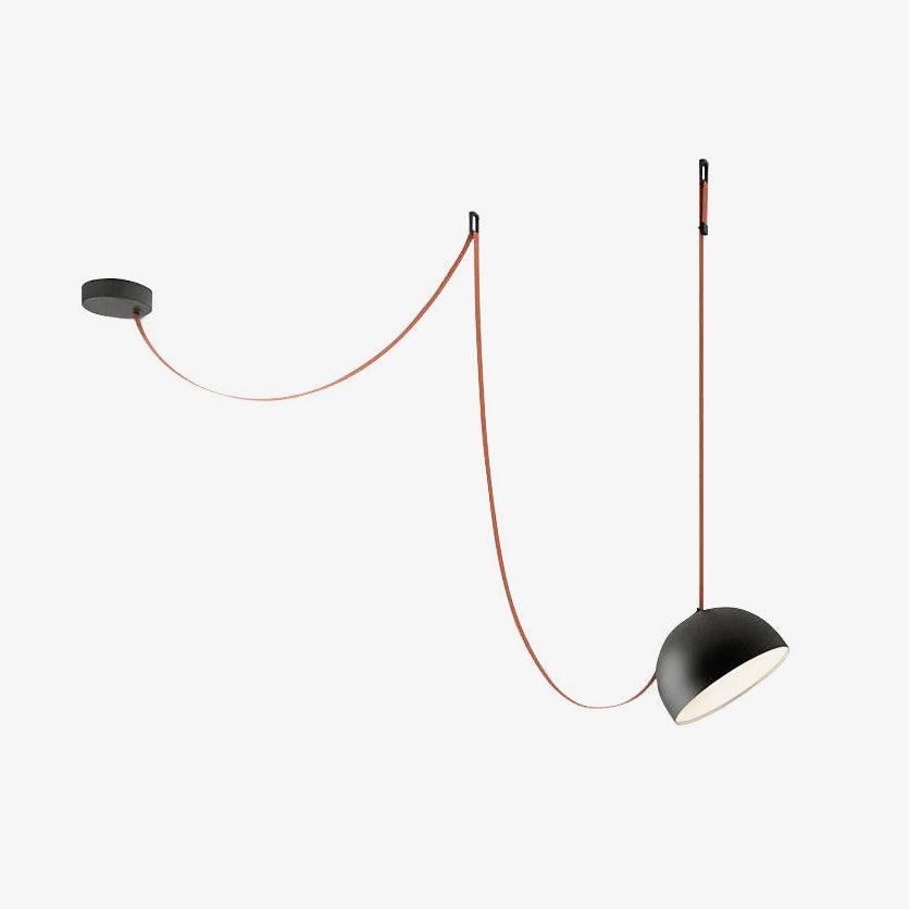 Cog Modern Minimalist Combination Leather Pendant Light - Letslighting