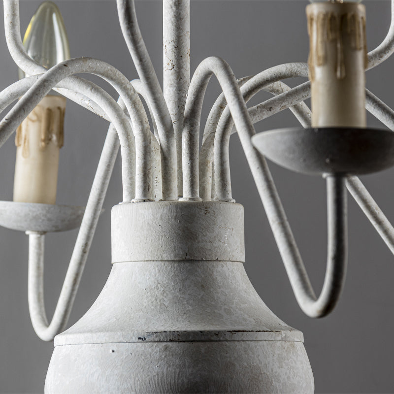 Blikuvyu Vintage Industrial Brass Chandelier - Letslighting