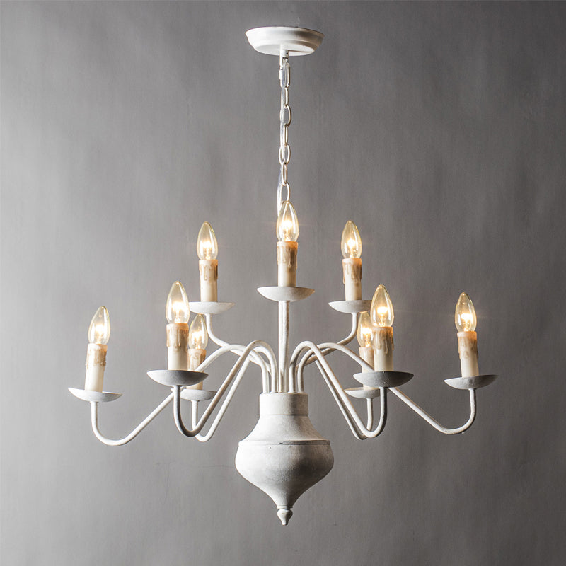 Blikuvyu Vintage Industrial Brass Chandelier - Letslighting