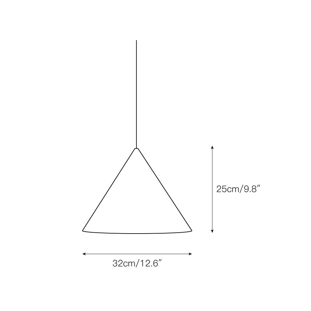 Caeluvyu Modern Minimalist Dark Pendant Lamp - Letslighting