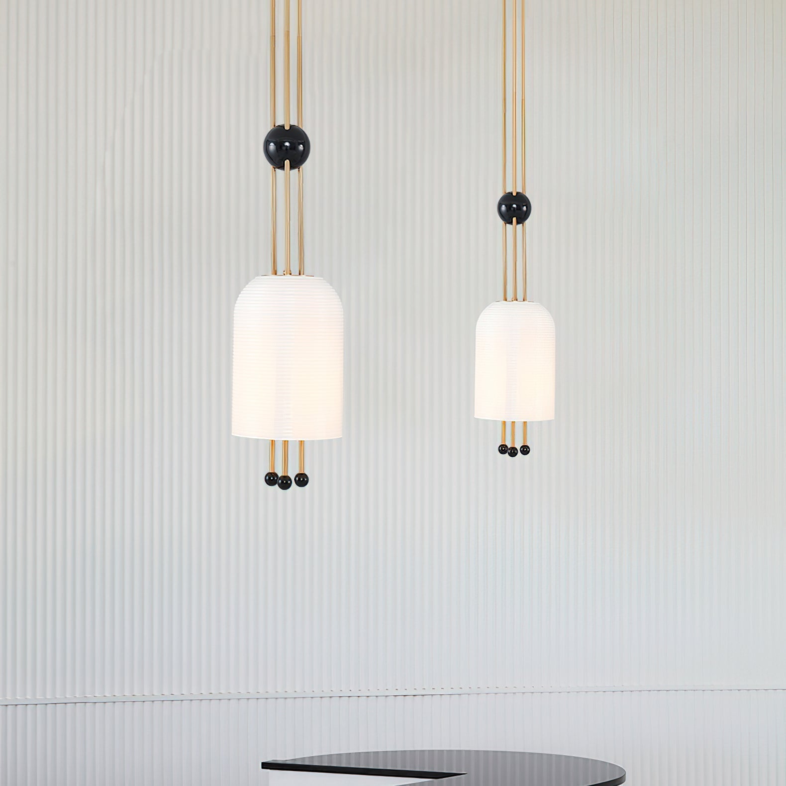 Voloraris Traditional Elegance Glass Pendant Light - Letslighting