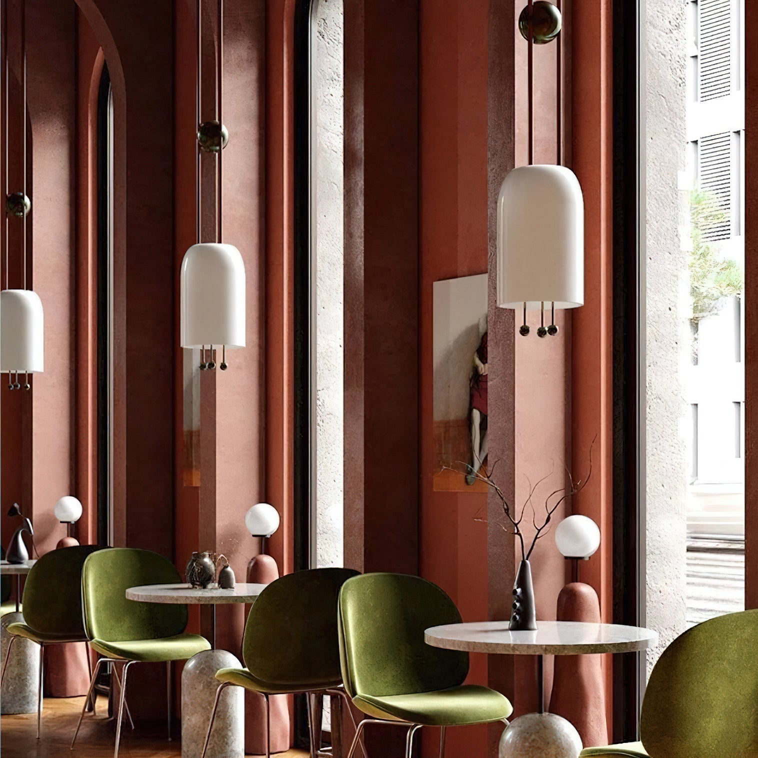 Voloraris Traditional Elegance Glass Pendant Light - Letslighting