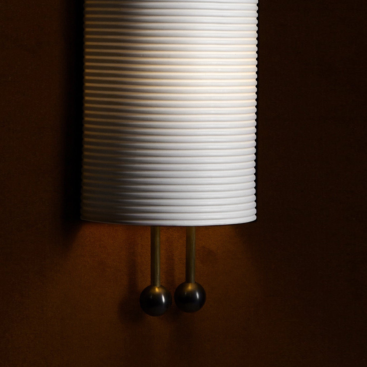 Lustra Wall Lamp Opal Glass Gold Rods - Letslighting