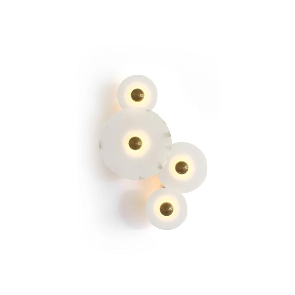 Slender Wall Lamp Alabaster Modern Minimalist - Letslighting