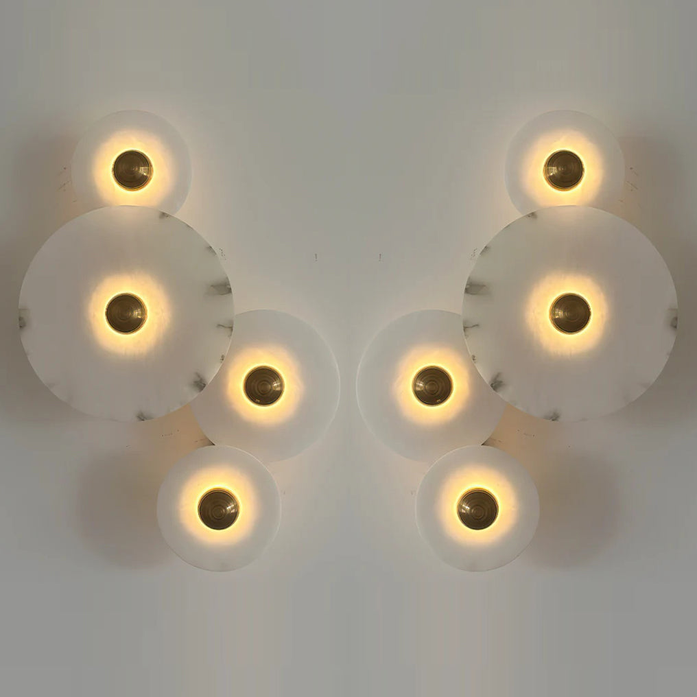Slender Wall Lamp Alabaster Modern Minimalist - Letslighting