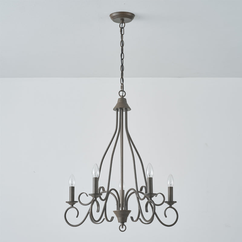 Dvaluvyu Vintage Industrial Chandelier - Letslighting