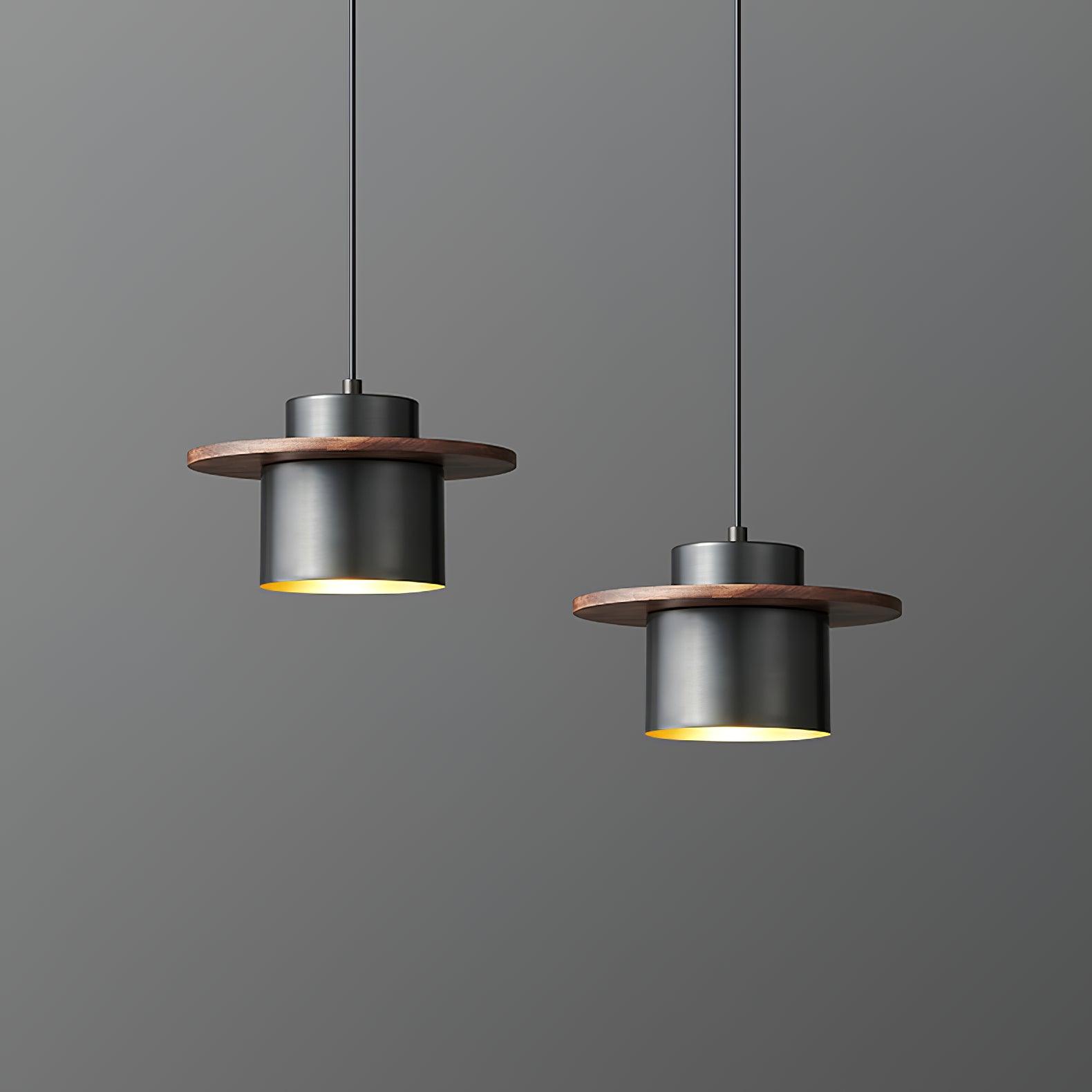 Aurora Industrial Brass Pendant Light - Letslighting