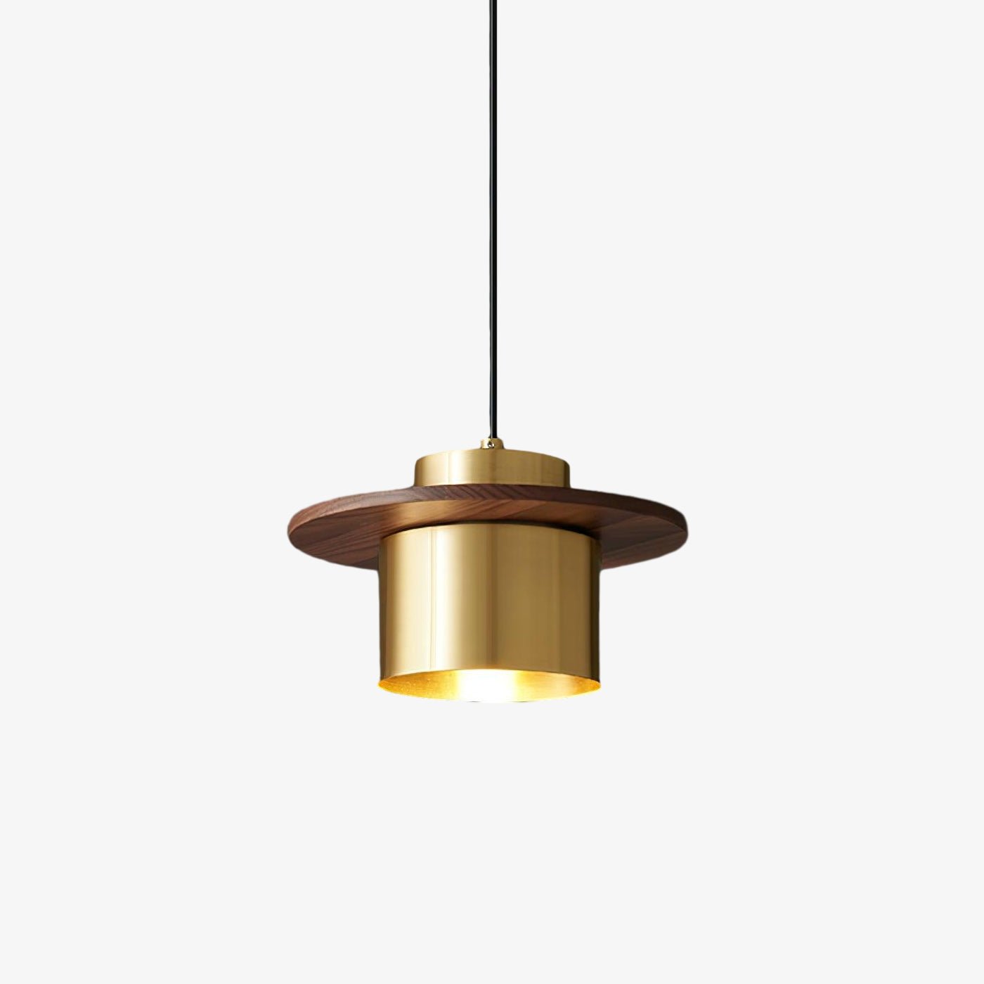 Aurora Industrial Brass Pendant Light - Letslighting