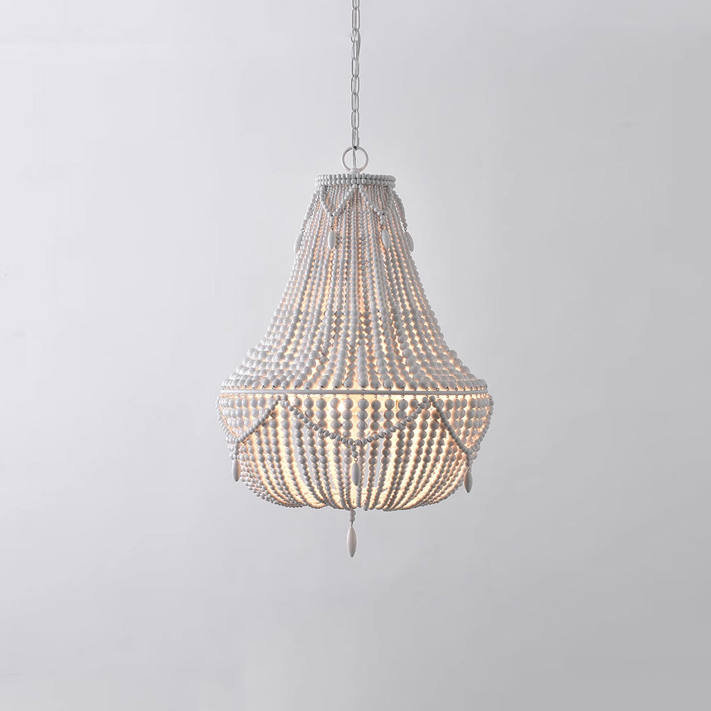 Eirikuvyu Postmodern Luxury Bead Wood Chandelier - Letslighting