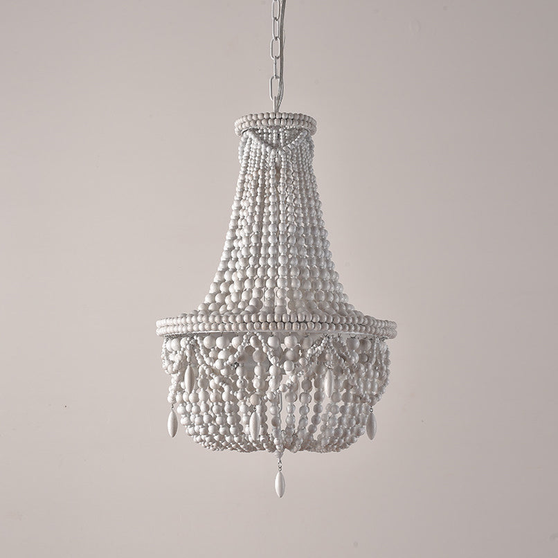 Eirikuvyu Postmodern Luxury Bead Wood Chandelier - Letslighting