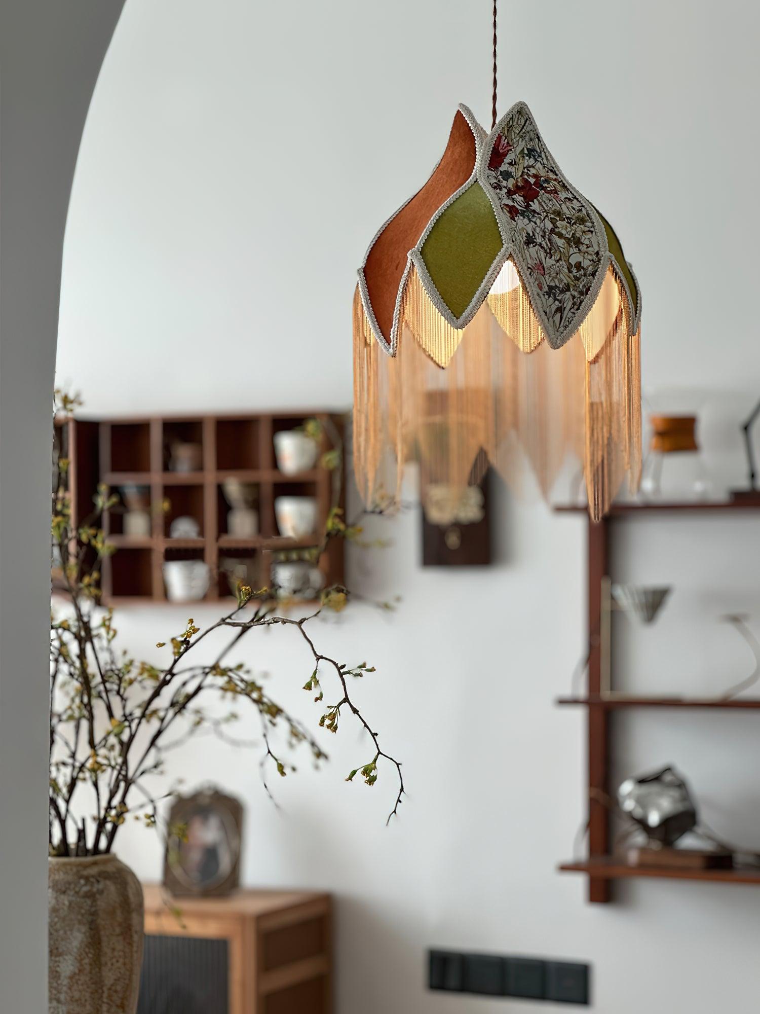 Ardoriel Unique Fringed Pendant Lamp - Letslighting