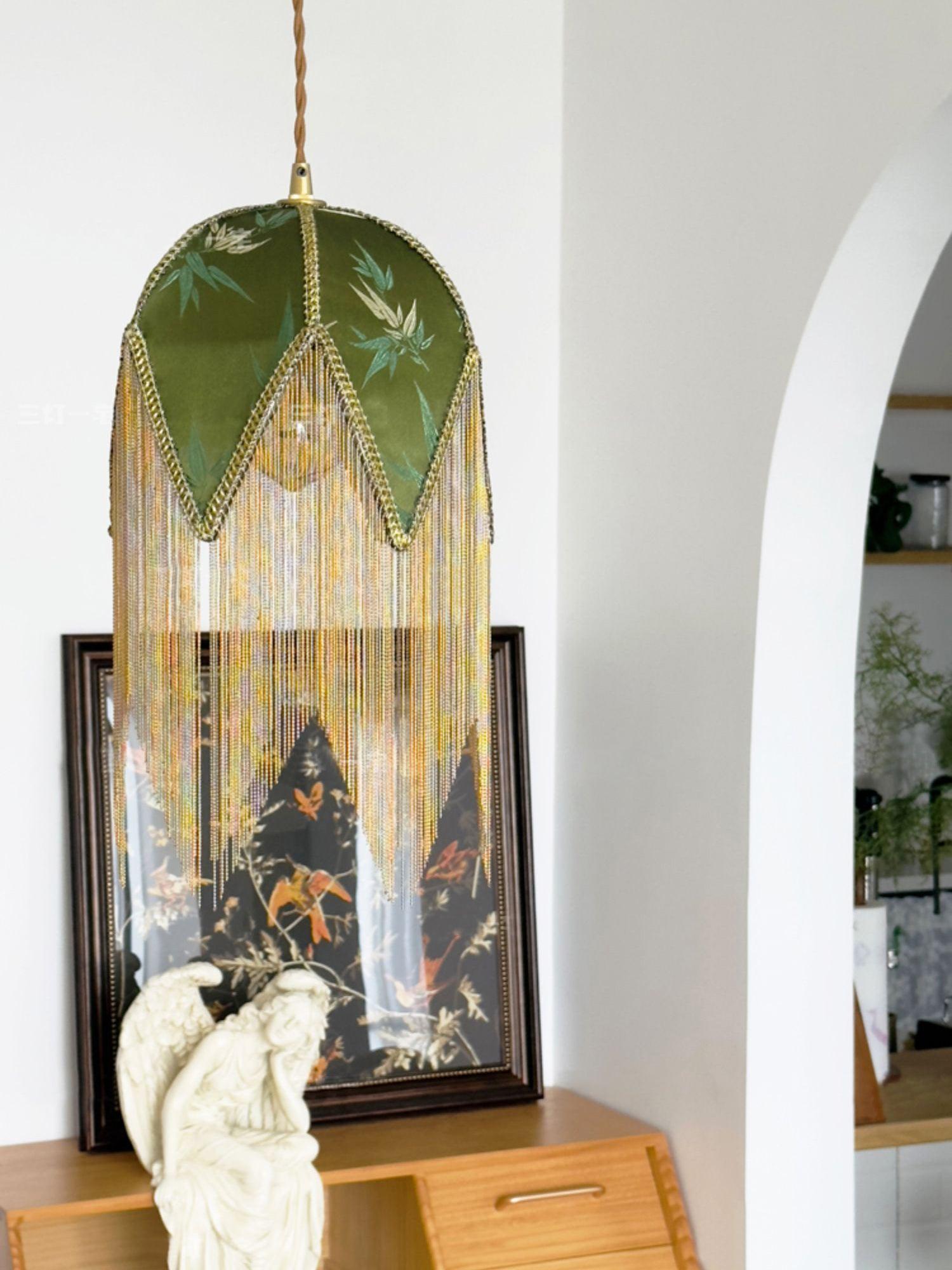 Ardoriel Unique Fringed Pendant Lamp - Letslighting