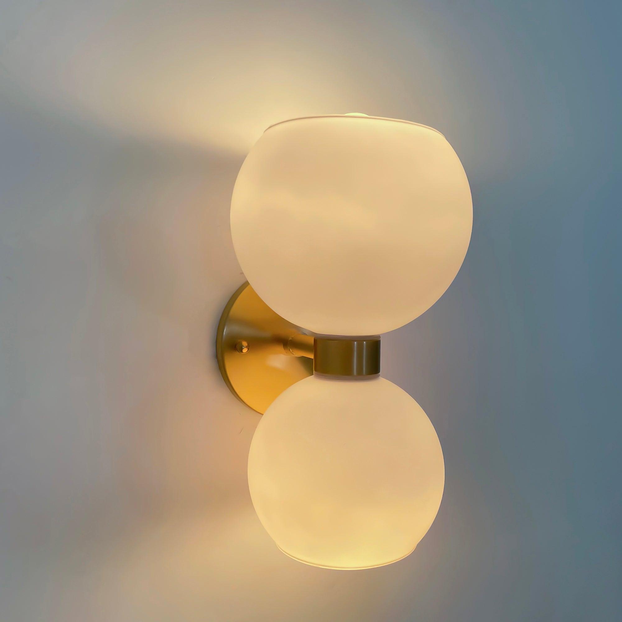 Umarion Round Pearl Glass Sconce Wall lamp - Letslighting