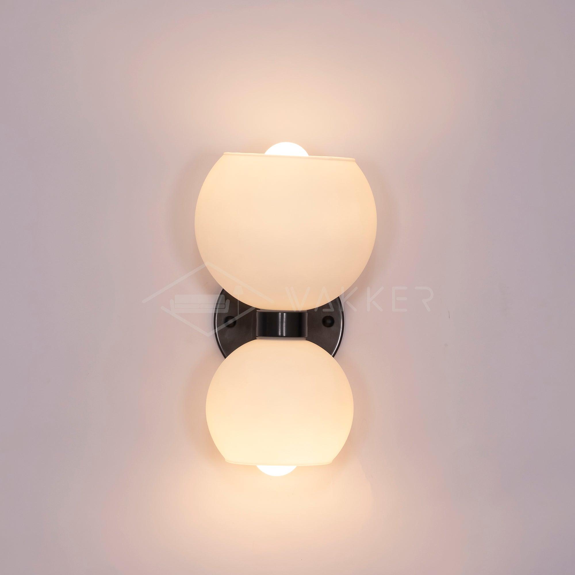 Umarion Round Pearl Glass Sconce Wall lamp - Letslighting