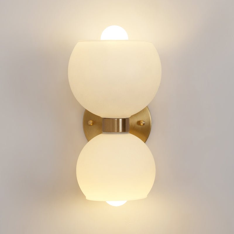 Umarion Round Pearl Glass Sconce Wall lamp - Letslighting
