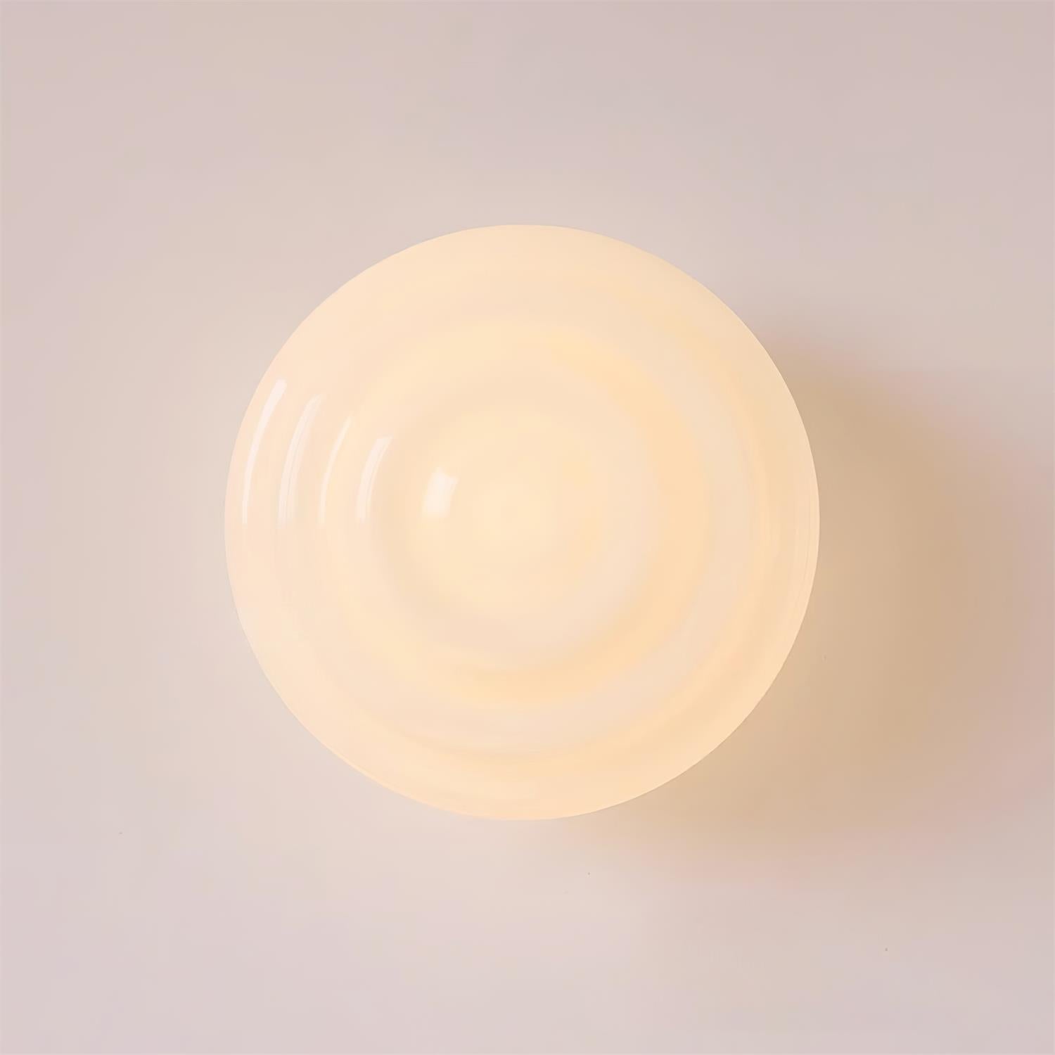 Duvia Rippled Glass Wall Lamp - Letslighting