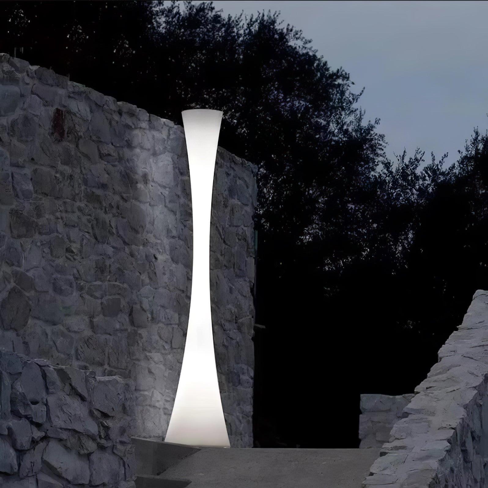 Solara Floor Lamp White Modern - Letslighting