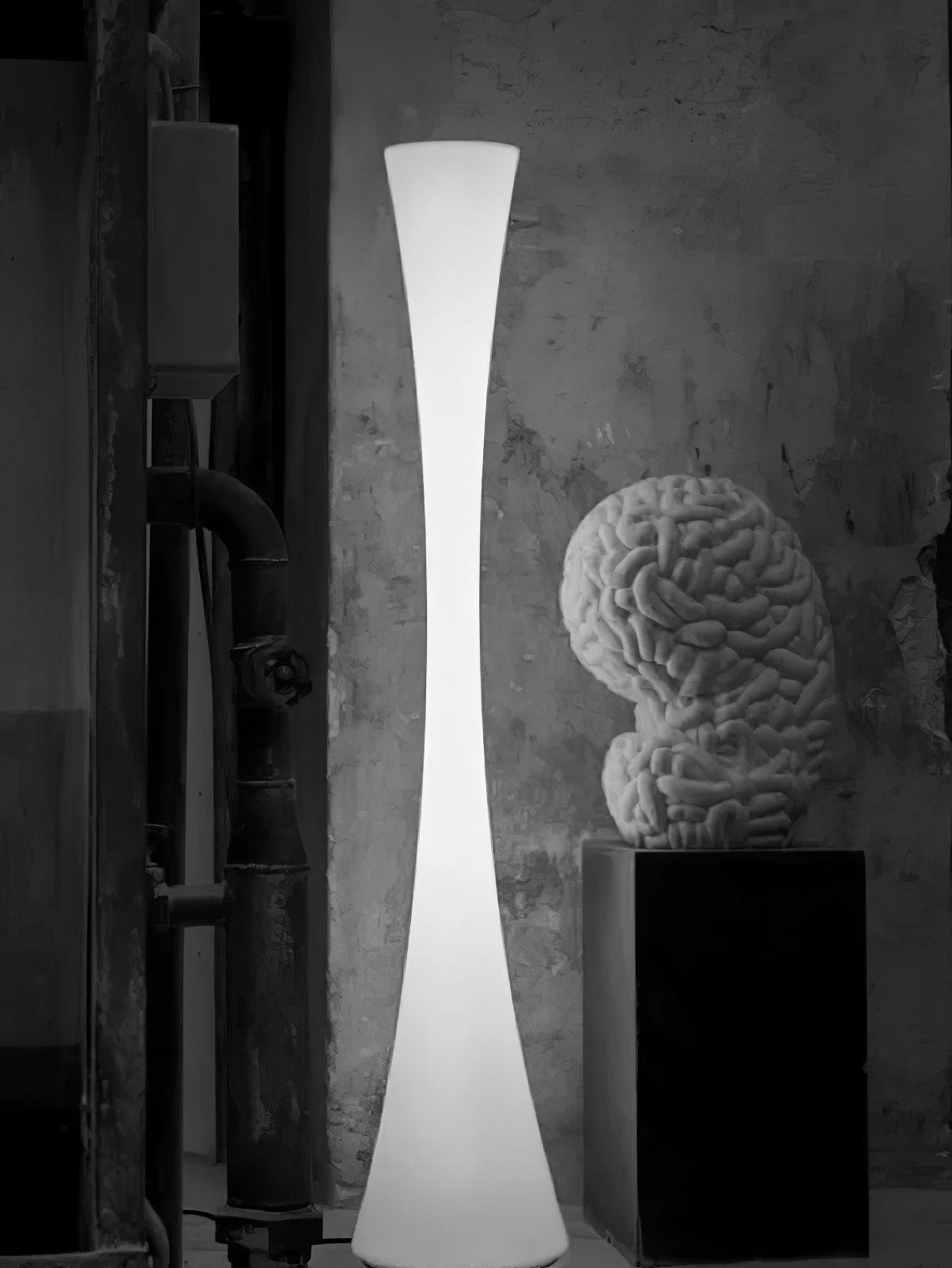 Solara Floor Lamp White Modern - Letslighting