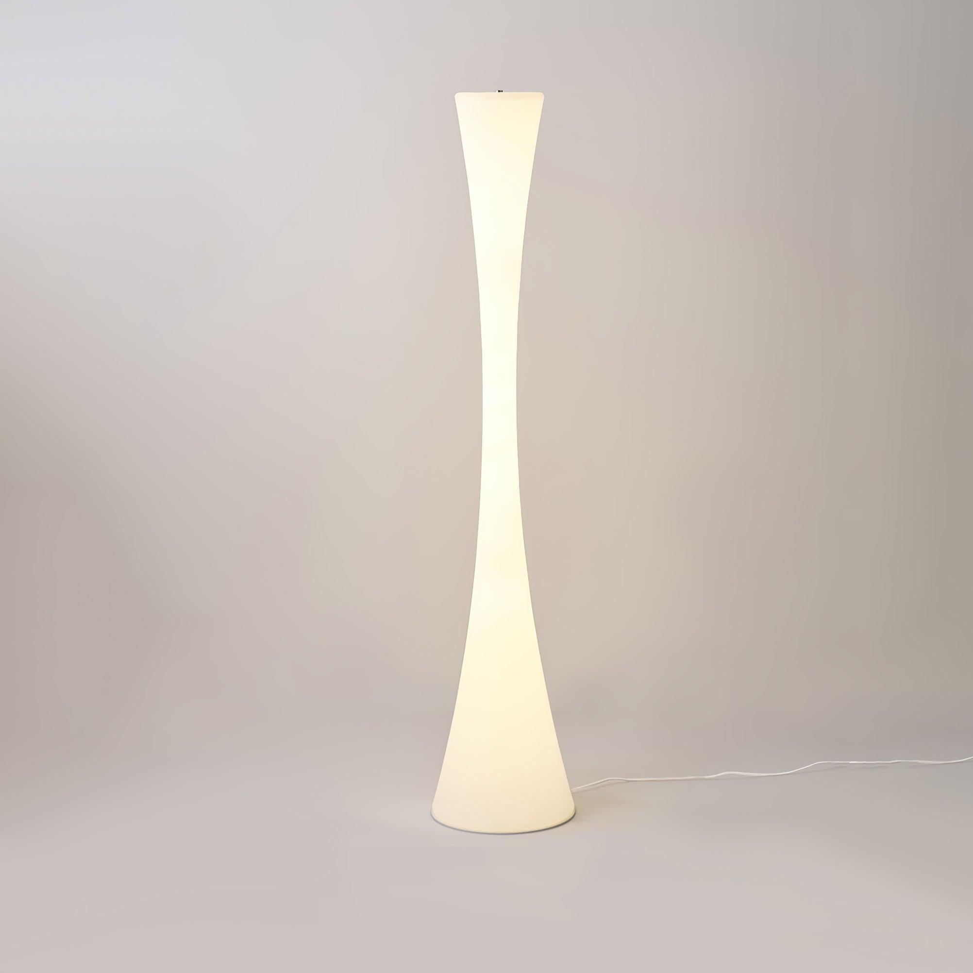 Solara Floor Lamp White Modern - Letslighting