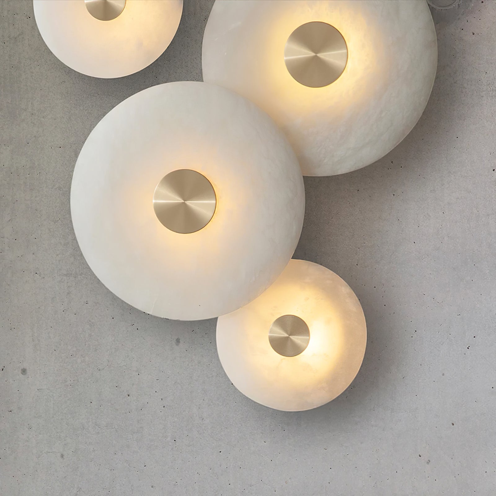 Ildvuvyu Modern Minimalist Alabaster Wall Lamp - Letslighting