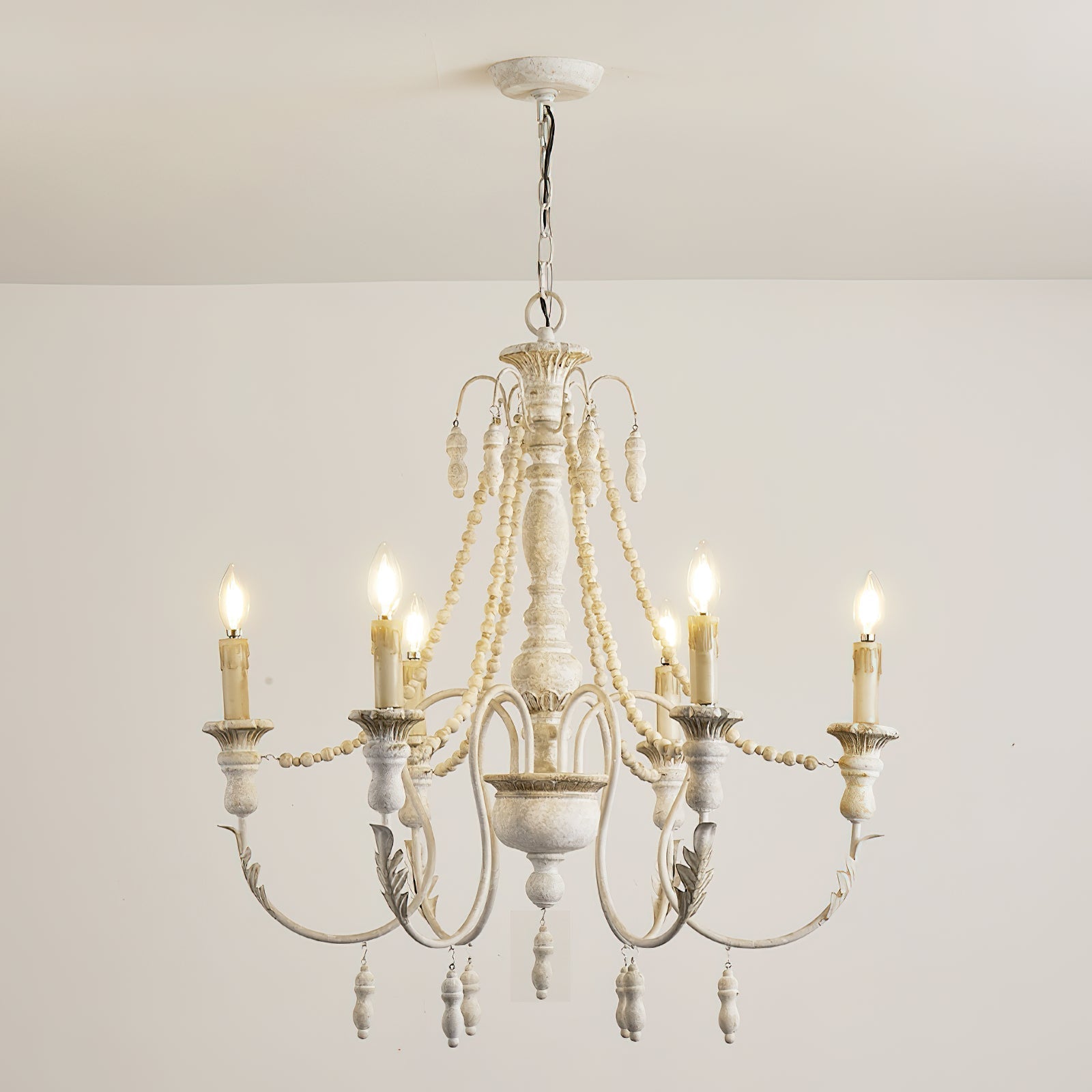 Norduvyh Postmodern Luxury Traditional Wooden Chandelier - Letslighting