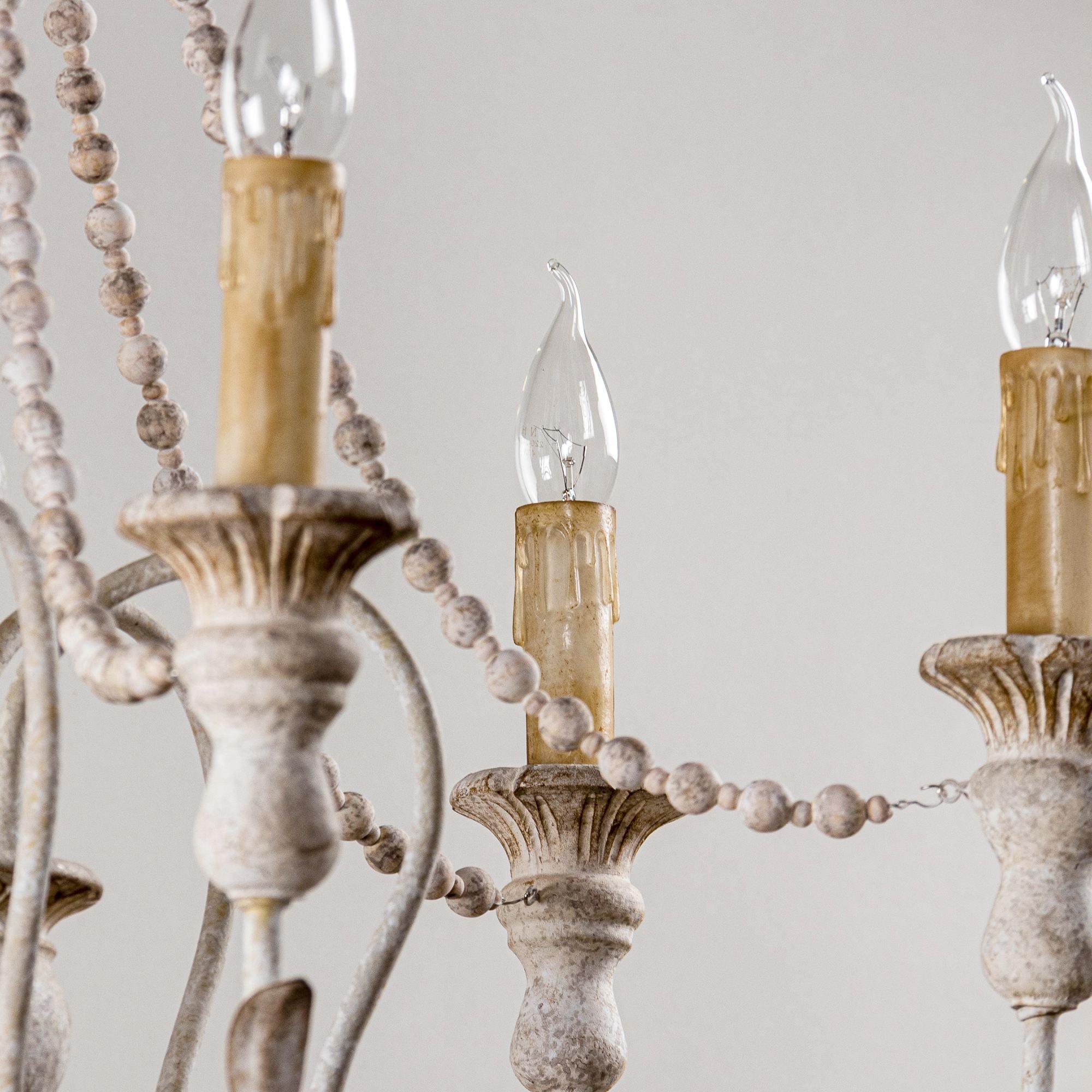 Norduvyh Postmodern Luxury Traditional Wooden Chandelier - Letslighting